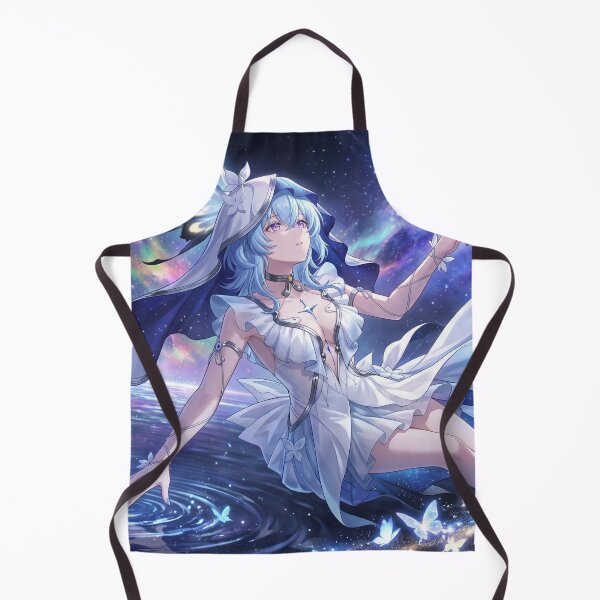 Item preview, Shorekeeper // Wuthering Waves Illustration -Blue Galaxy Water Aesthetic Ethereal Anime Art designed and sold by Astraphyllia.