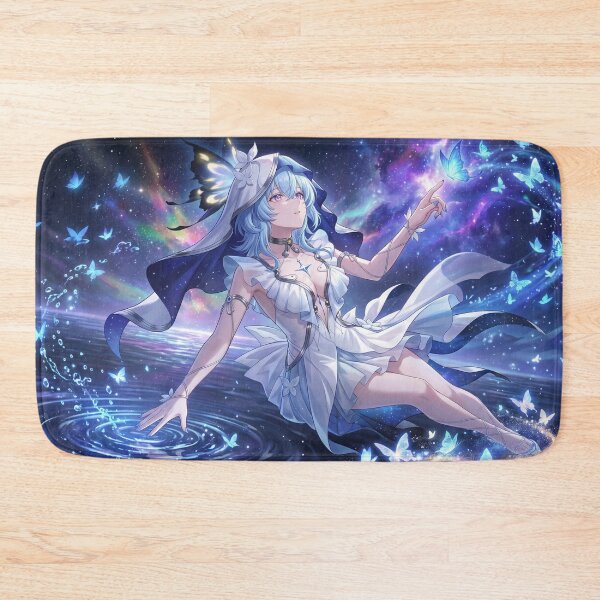 Item preview, Shorekeeper // Wuthering Waves Illustration -Blue Galaxy Water Aesthetic Ethereal Anime Art designed and sold by Astraphyllia.