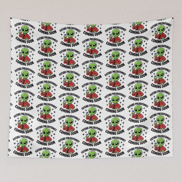 Item preview, Funny Alien Phlebotomist Coming Soon Cute Sci-Fi Medical Lab Tech Graduation Week Design designed and sold by ClinicalHubs.
