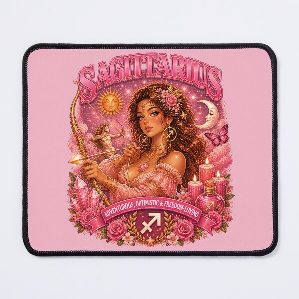 Item preview, Sagittarius Zodiac Pink Fantasy Shirt | Celestial Astrology Archer Goddess Aesthetic designed and sold by ThreadTheory976.