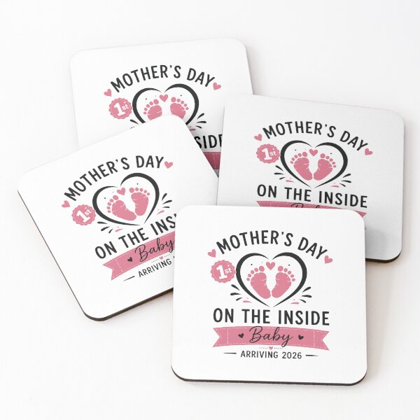 Item preview, Funny First Mothers Day On The Inside Baby 2026 Mama Design designed and sold by kiralynstration.