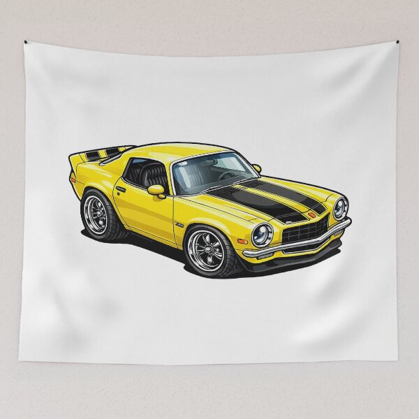 Item preview, BumbleBee Camaro Classic Yellow 1972 Z28 designed and sold by VenZolic.