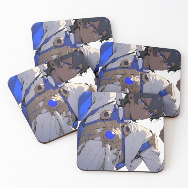 Item preview, Arjuna Fate Grand Order Blue Eyes Dynamic Hero Pose designed and sold by Spraykart.