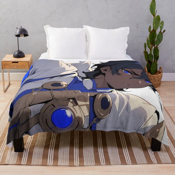 Item preview, Arjuna Fate Grand Order Blue Eyes Dynamic Hero Pose designed and sold by Spraykart.