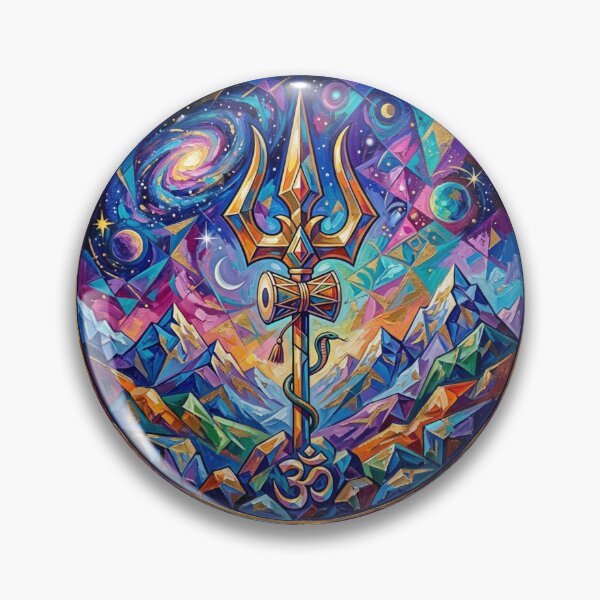 Item preview, Shiva’s Trishul Himalayas designed and sold by shantilovesart.