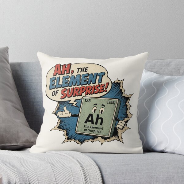 Item preview, Ah The Element of Surprise Retro Comic  designed and sold by FilmThreadCo.