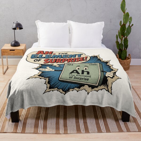 Item preview, Ah The Element of Surprise Retro Comic  designed and sold by FilmThreadCo.
