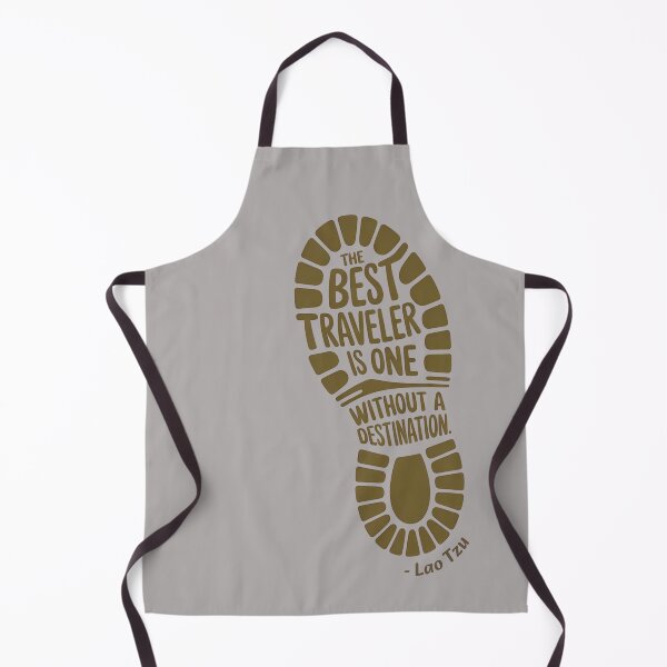 Item preview, Hiking quote. The best traveler is one without a destination. Lao Tzu designed and sold by TeeArtWorld.
