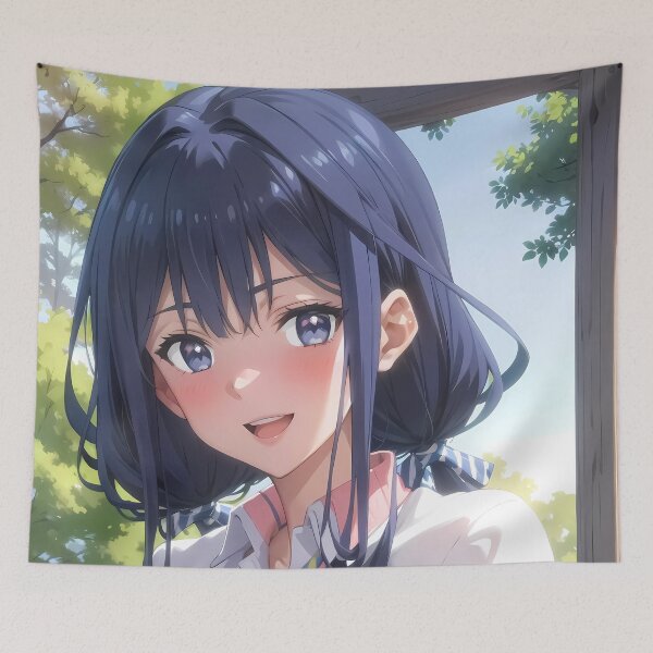 Item preview, Aki Adagaki Masamune Kun Revenge Cheerful Window School Smile designed and sold by Spraykart.