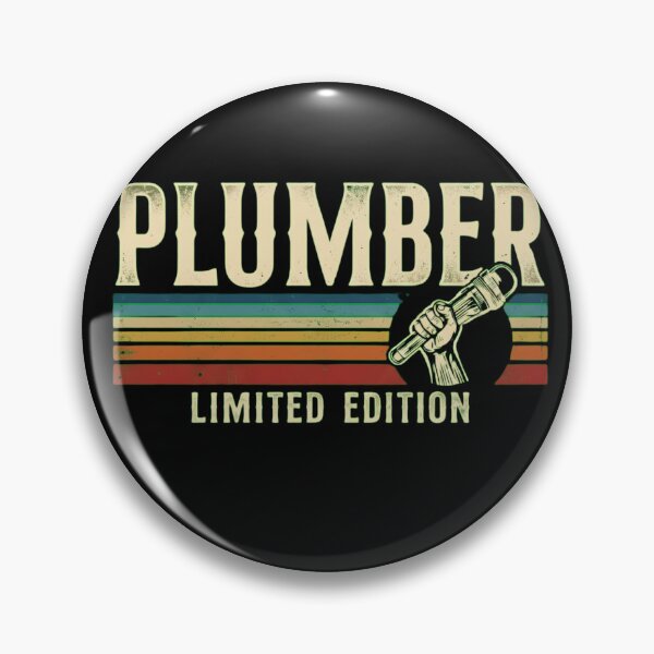 Item preview, Retro Vintage Plumber Limited Edition Tradesman Gift designed and sold by haitrieuic96.