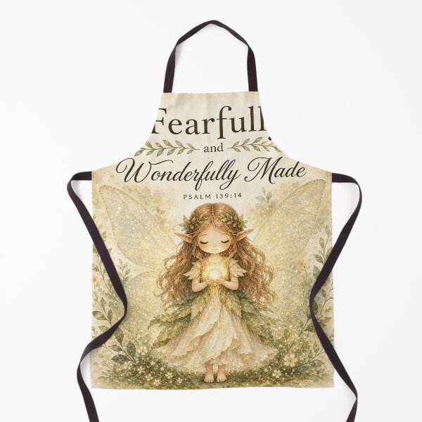 Item preview, Fearfully and Wonderfully Made – Psalm 139:14 Christian Wall Art, Bible Verse Gift, Faith Inspiration, Boho Decor, Elf Art designed and sold by lindalifepeace.