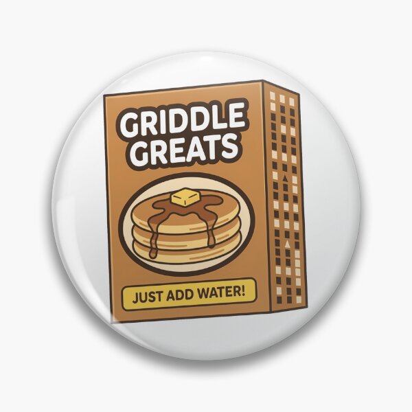 Item preview, Retro Food Griddle Greats Pancake Mix Box designed and sold by k3rstman1.