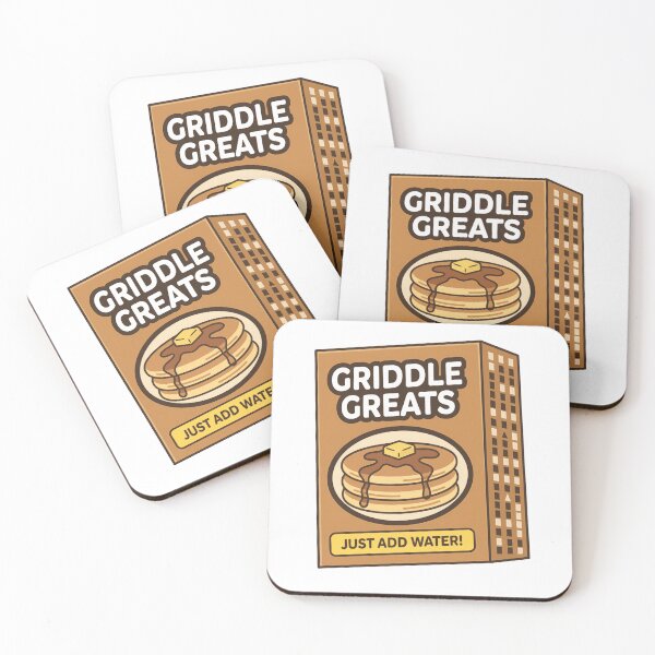 Item preview, Retro Food Griddle Greats Pancake Mix Box designed and sold by k3rstman1.