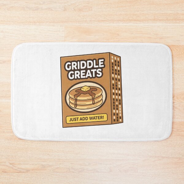 Item preview, Retro Food Griddle Greats Pancake Mix Box designed and sold by k3rstman1.