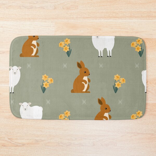 Item preview, Farm animals on green designed and sold by reneesillus.