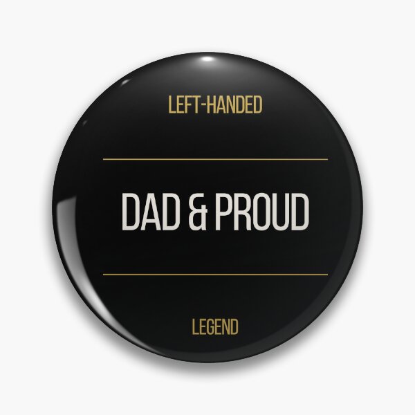 Item preview, Left Handed Dad And Proud Tee designed and sold by ProdlyTees.