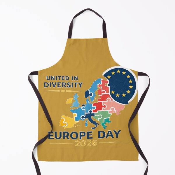 Item preview, Europe Day 2026 United in Diversity – Modern Minimalist European Unity Art | Europe Gift designed and sold by irfanshikh.