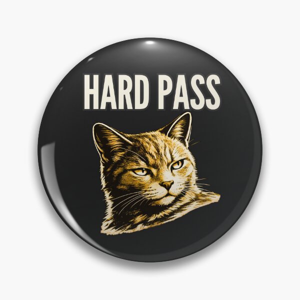 Item preview, Hard Pass Cat Streetwear Design designed and sold by AdicretorDesign.