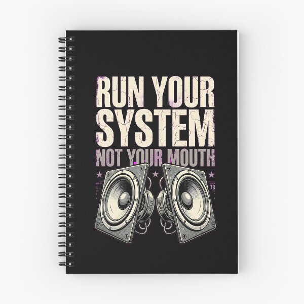 Item preview, Run Your System Not Your Mouth designed and sold by dudelinart.