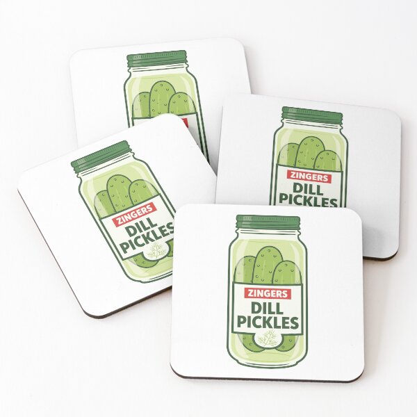 Item preview, Retro Food Zingers Dill Pickles Jar designed and sold by k3rstman1.