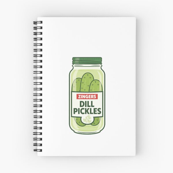 Item preview, Retro Food Zingers Dill Pickles Jar designed and sold by k3rstman1.