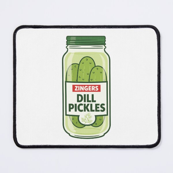 Item preview, Retro Food Zingers Dill Pickles Jar designed and sold by k3rstman1.
