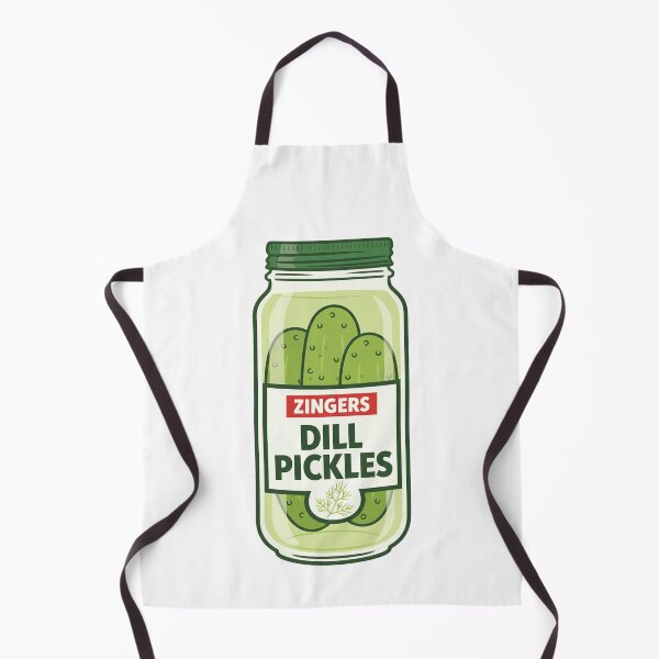 Item preview, Retro Food Zingers Dill Pickles Jar designed and sold by k3rstman1.