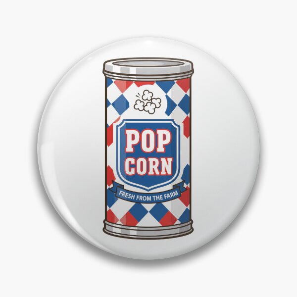 Item preview, Vintage Popcorn Tin Retro Food Snack designed and sold by k3rstman1.