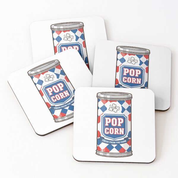 Item preview, Vintage Popcorn Tin Retro Food Snack designed and sold by k3rstman1.