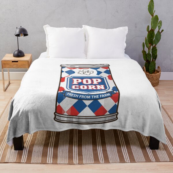 Item preview, Vintage Popcorn Tin Retro Food Snack designed and sold by k3rstman1.