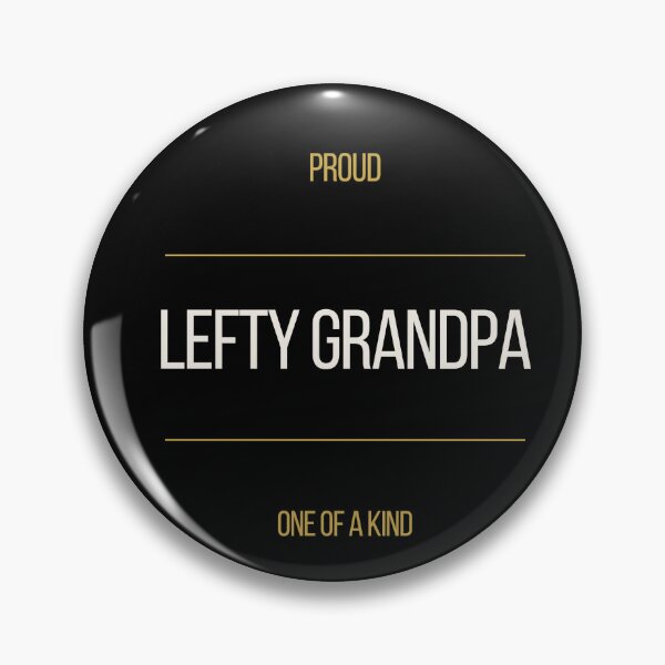 Item preview, Proud Lefty Granpa One of kind Tee designed and sold by ProdlyTees.