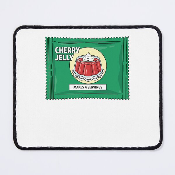 Item preview, Retro Food Cherry Jelly Gelatin Pouch designed and sold by k3rstman1.