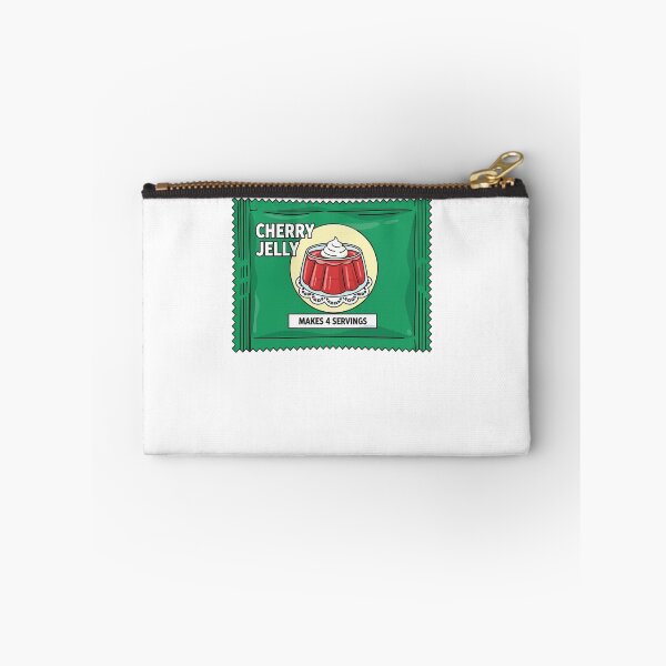 Item preview, Retro Food Cherry Jelly Gelatin Pouch designed and sold by k3rstman1.
