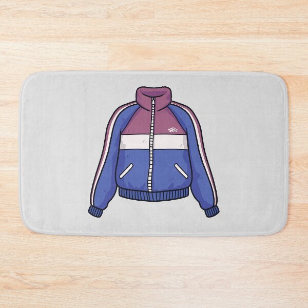 Item preview, Vintage Retro Blue Red Track Jacket designed and sold by Anne97s.
