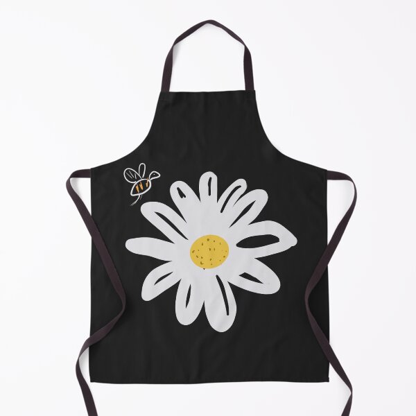 Item preview, Summer Daisy with Bee, floral flower design designed and sold by Lunevalleyart.