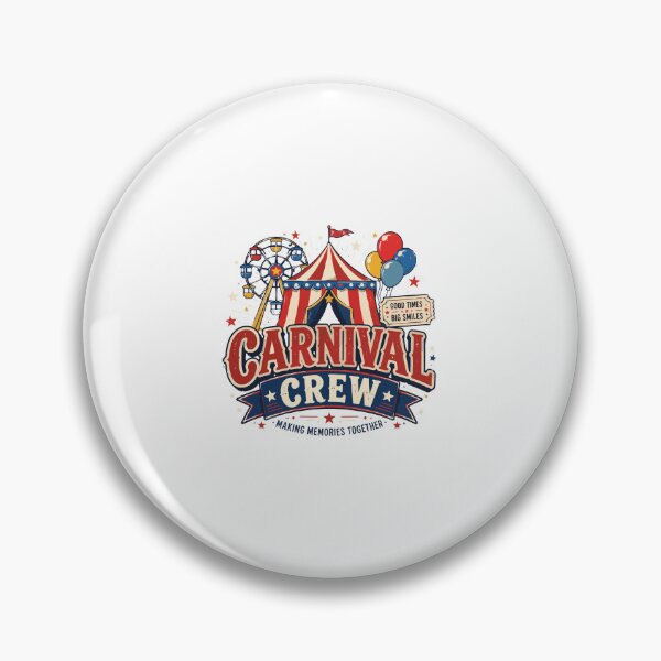 Item preview, Carnival Crew Funny Circus Theme Party Retro Costume Design designed and sold by kiralynstration.
