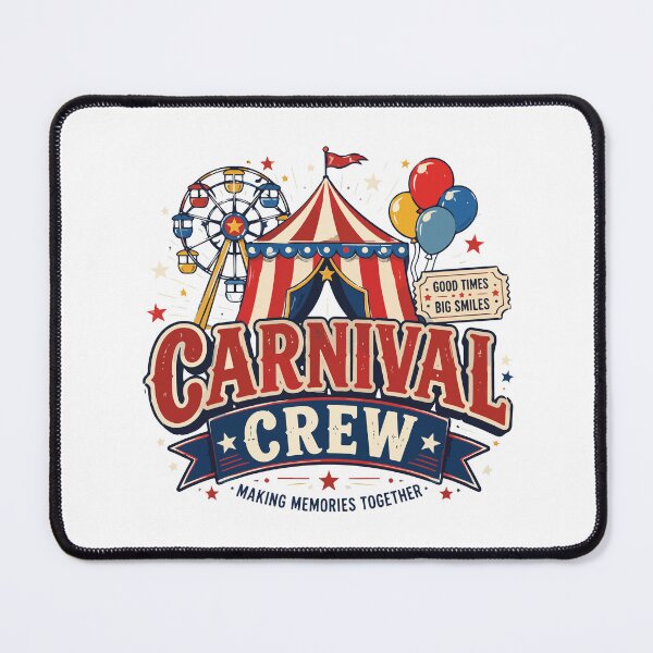 Item preview, Carnival Crew Funny Circus Theme Party Retro Costume Design designed and sold by kiralynstration.
