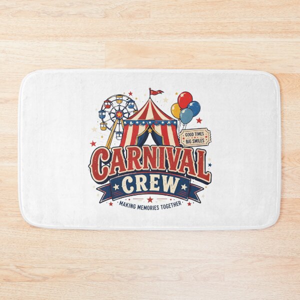 Item preview, Carnival Crew Funny Circus Theme Party Retro Costume Design designed and sold by kiralynstration.