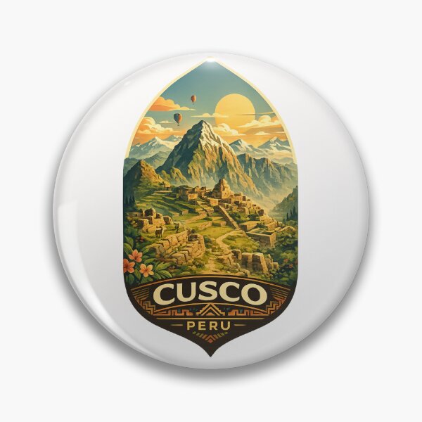 Item preview, Cusco Peru Machu Picchu Andes Mountain Sunrise Travel Landmark designed and sold by Places On Earth.
