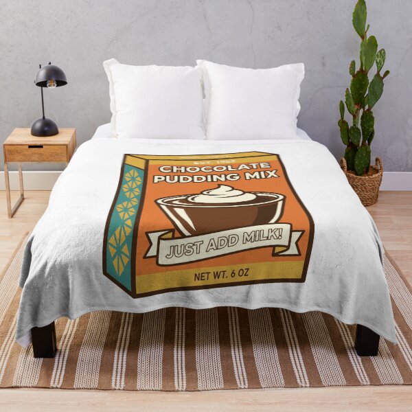 Item preview, Vintage Chocolate Pudding Mix Box Retro Food Style designed and sold by k3rstman1.