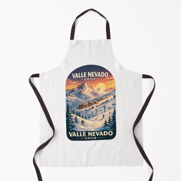 Item preview,  Valle Nevado Chile Andes Ski Resort Snow Mountain Sunset Adventure designed and sold by Places On Earth.