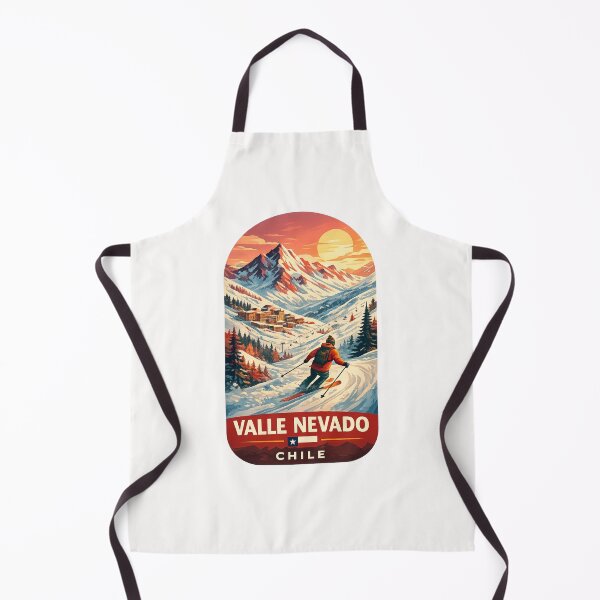 Item preview, Valle Nevado Chile Skiing Andes Peaks Winter Alpine Landscape designed and sold by Places On Earth.