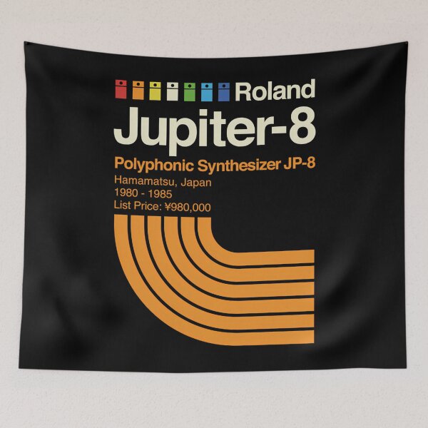Item preview, Jupiter 8 Horizontal Roland Jupiter Polyphonic Synthesizer Hâmmastu Japan List Price designed and sold by Mimal9999.