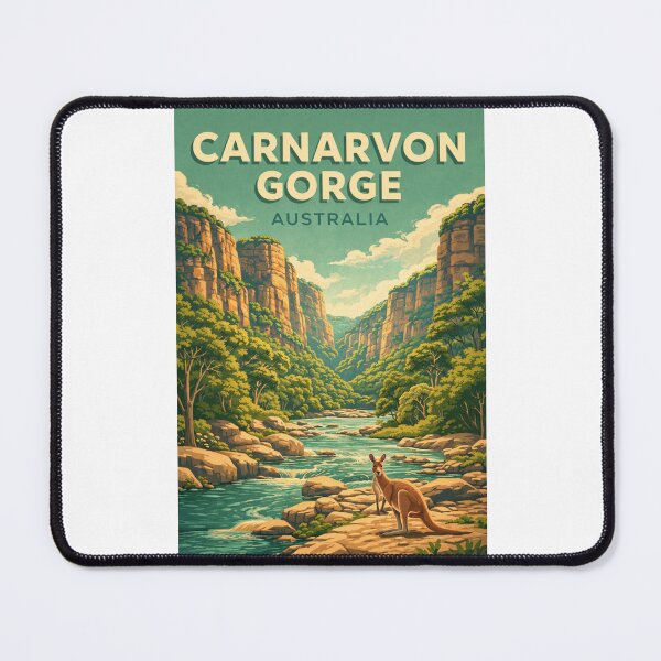Item preview, Carnarvon Gorge Australia Queensland Outback Canyon River Landscape designed and sold by Places On Earth.