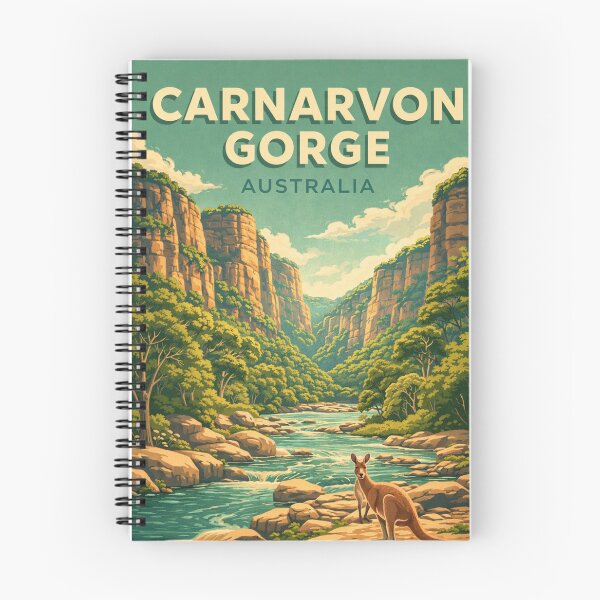 Item preview, Carnarvon Gorge Australia Queensland Outback Canyon River Landscape designed and sold by Places On Earth.