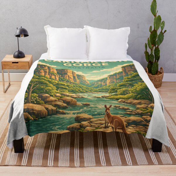 Item preview, Carnarvon Gorge Australia Queensland Outback Canyon River Landscape designed and sold by Places On Earth.