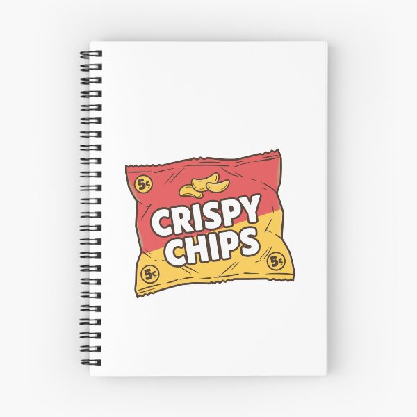 Item preview, Retro Food Crispy Chips Vintage Snack Bag designed and sold by k3rstman1.