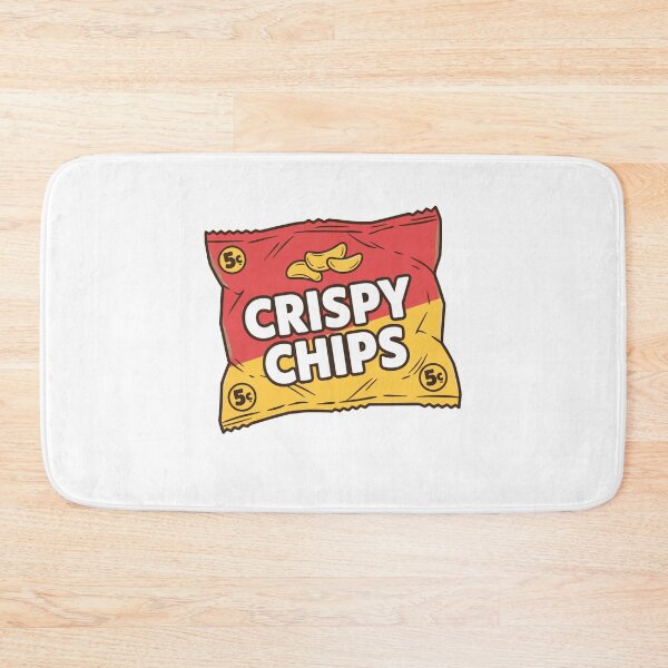 Item preview, Retro Food Crispy Chips Vintage Snack Bag designed and sold by k3rstman1.