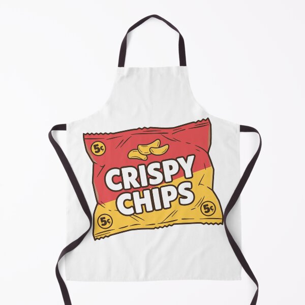 Item preview, Retro Food Crispy Chips Vintage Snack Bag designed and sold by k3rstman1.