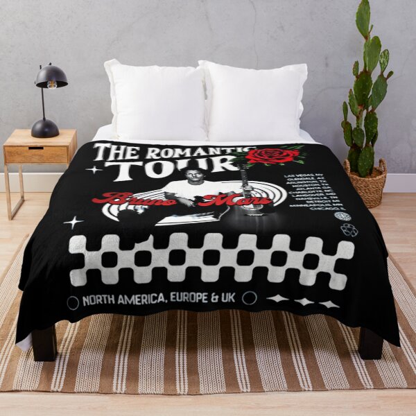 Item preview, Bruno Mars The Romantic Tour Concert Pop Music Fan Tour Dates designed and sold by Mimal9999.